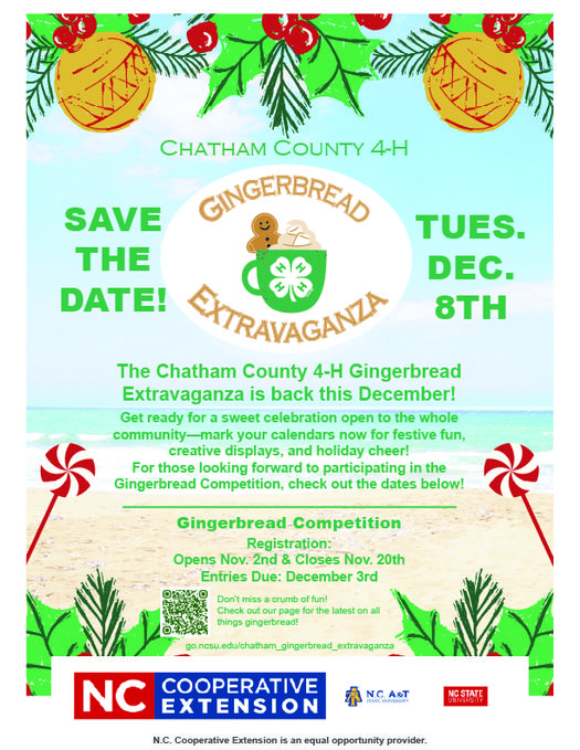 Save the Date for the 2026 Gingerbread Extravaganza!