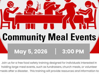 Community Meals Training