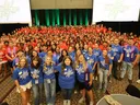 4-H members gathered for a group photo at the 2026 North Carolina 4-H Congress.
