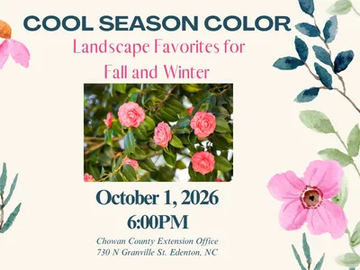 Cool Season Color Flyer October 1, 2026