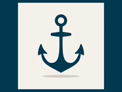 illustration of a boat anchor