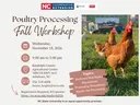 poultry workshop flyer