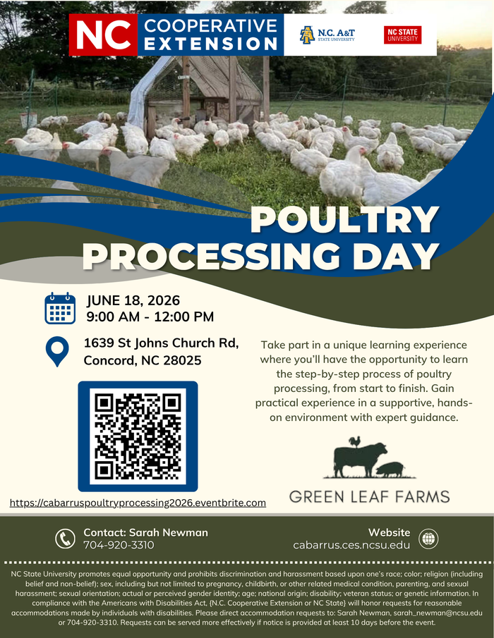Chicken Processing Flyer