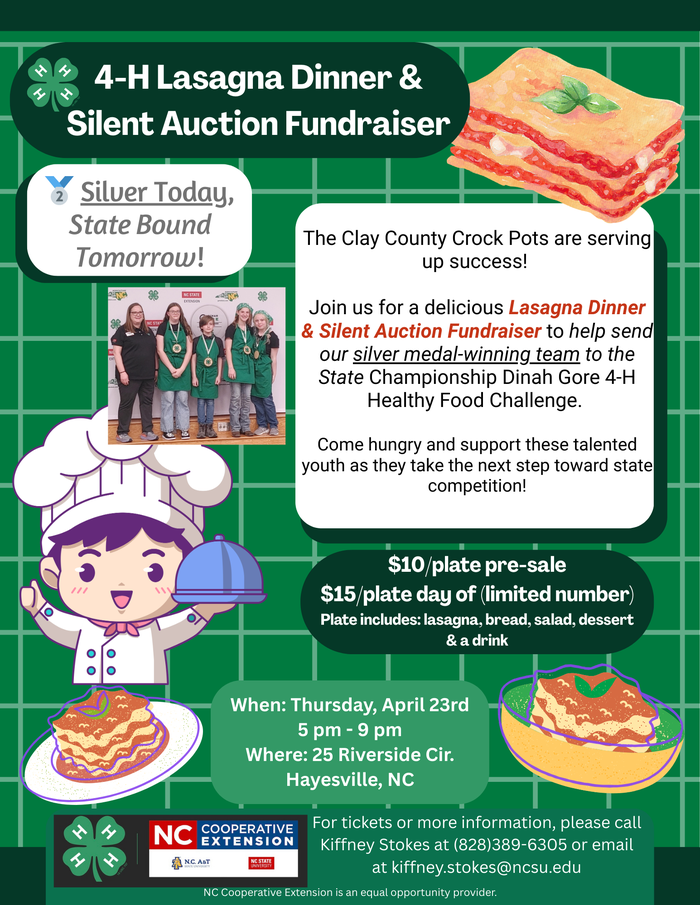 4-H Fundraiser Dinner