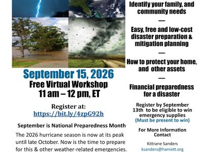 Be Prepared Flyer