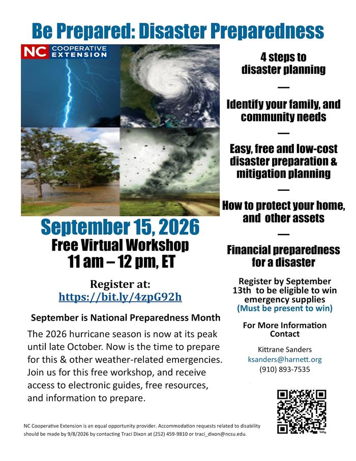 Be Prepared Flyer