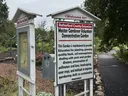 Extension Master Gardners signage for the demonstration garden.