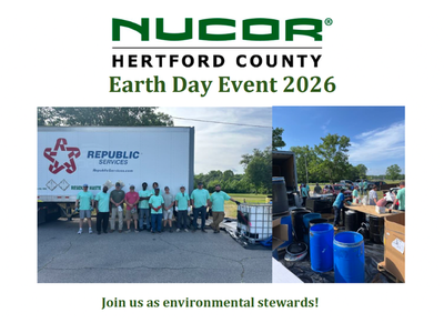 Nucor Earth Day Flyer