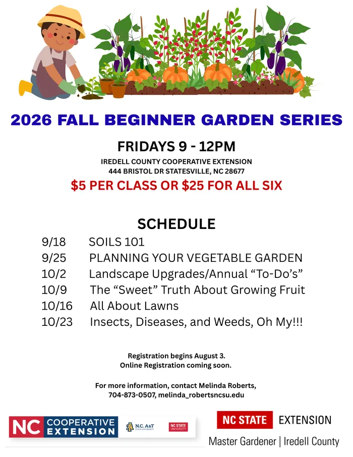 FALL BEGINNER GARDEN SERIES