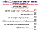 FALL GARDEN SERIES