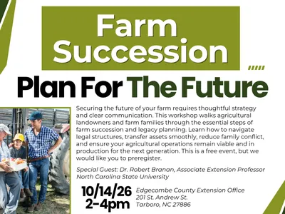Farm Succession Planning Flyer