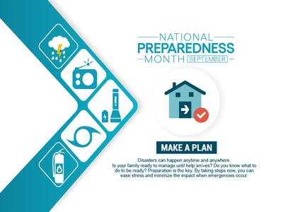 September is National Preparedness Month