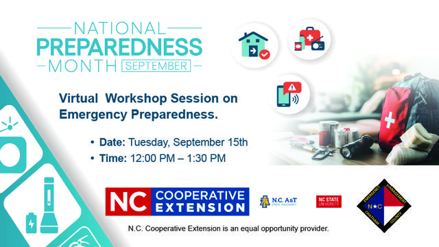 Virtual Emergency Preparedness Workshop
