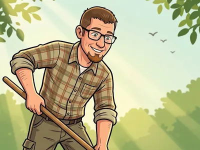 Using a stirrup (or "scuffle") hoe can be a great way to beat the weeds and save your back