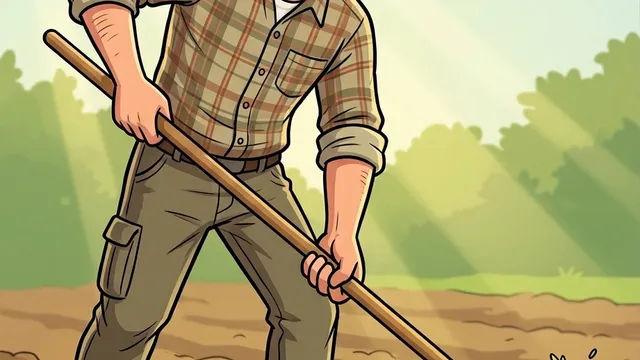 Using a stirrup (or "scuffle") hoe can be a great way to beat the weeds and save your back