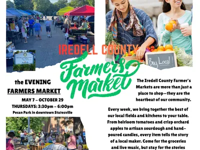 Produce for sale at a Farmers Market.