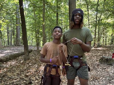 Mecklenburg County 4-Hers at Camp