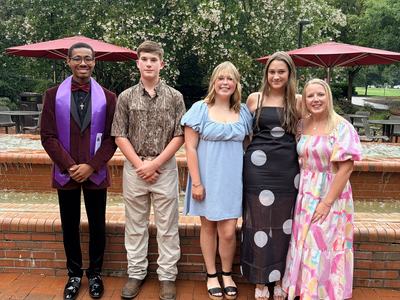 Halifax County 4-H youth delegates at the 2026 NC 4-H Congress Gala.