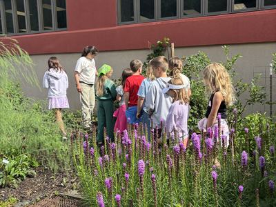 Touring the Extension Master Gardener Educational Gardens