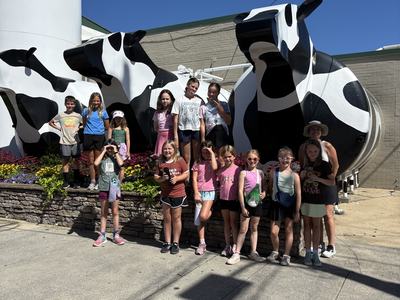 Group picture at Ashe County Cheese