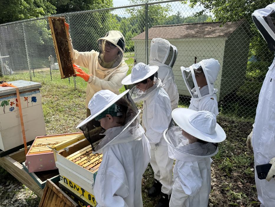 4-H Bee Club with ToeCane Beekeepers