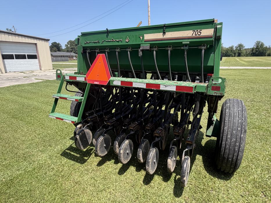 Rear image of the Great Plains No-Till Drill.