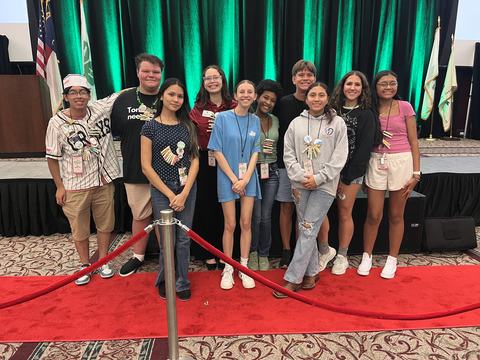 teens at NC 4-H Congress