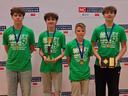 Stokes County 4-Hers first place