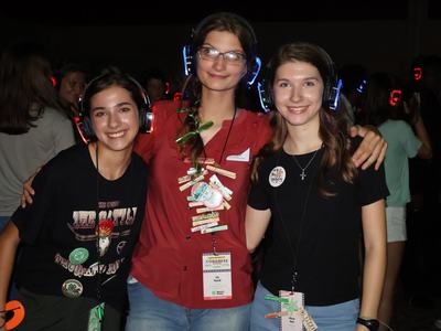 Congress delegates at dance