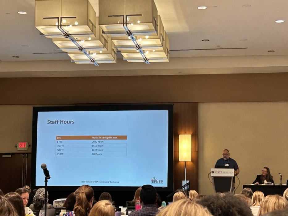 Tony presenting at conference 