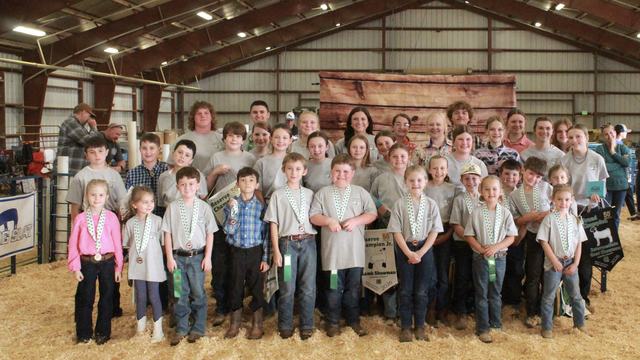 Image of participants from the 2026 4-H Livestock Show