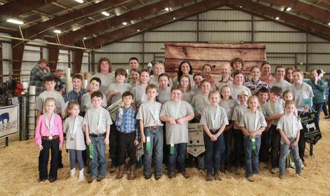 Image of participants from the 2026 4-H Livestock Show