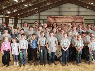 Photo of all participants of our 2026 Livestock Show