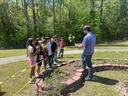 Extension Agents collaborating with schools to teach planting, growing and eating.