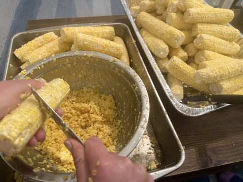 I grew up helping put up creamed corn every summer. Photo courtesy of Morgan King.