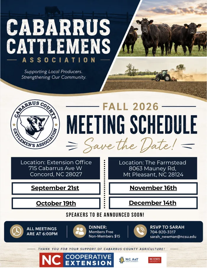 Meeting flyer