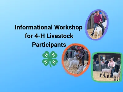 Informational Workshop for 4-H Livestock Participants