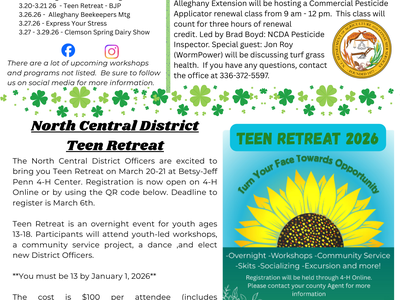 March Newsletter Front page