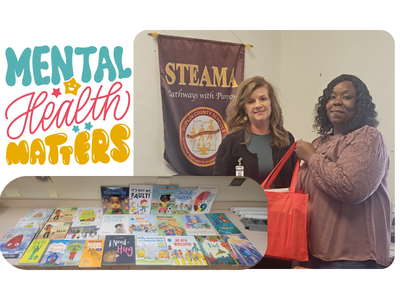 Mental Health Awareness, focus books were given to Duplin County Schools