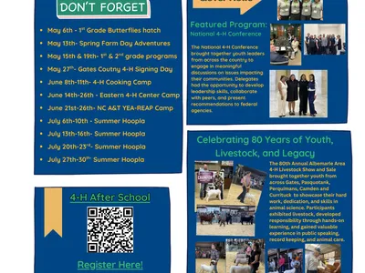 May 2026 Gates County 4-H Newsletter