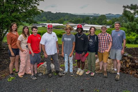 Group photo of 2023 Entomology Work crew