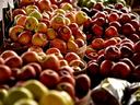 Apples at the farmers market.