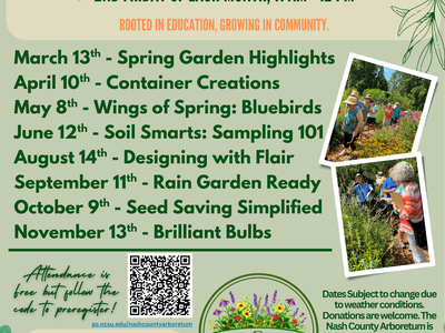 Flyer detailing 2026 tours and education