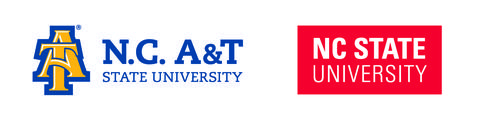 Universities-only piece of logo (NC State and NC A&T)