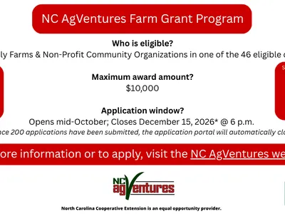 QR code for NC Agventures website