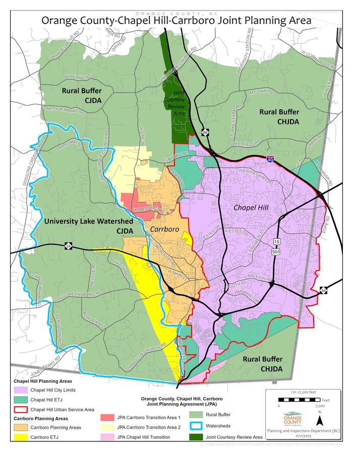 Orange County-Chapel Hill-Carrboro Joint Planning Area