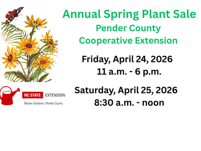 Summary of the Pender County Plant Sale