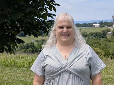 Tracey Hall outside of the Burke County Center