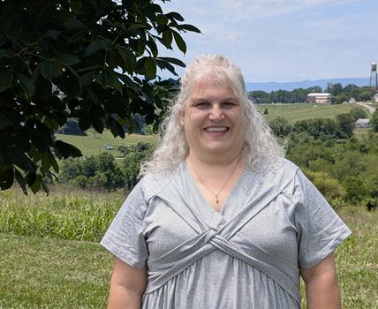 Tracey Hall outside of the Burke County Center