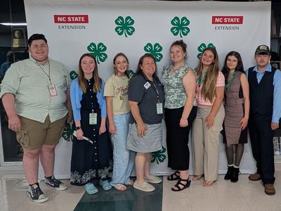 Youth from Cherokee County 4-H who attended state 4-H presentations.